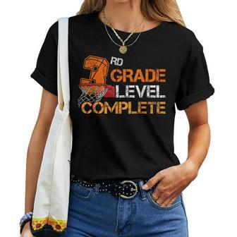 3Rd Grade Level Complete Basketball Last Day Of School Boys Women T-shirt - Monsterry AU