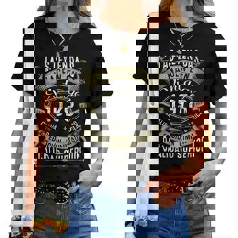 46 Años Cumpleaños Regalo Hombre Intage 1978 Camiseta de mujer - Regaloses