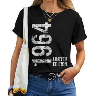 60Th Birthday 60 Years Old Man Woman Vintage 1964 Women T-shirt - Monsterry UK