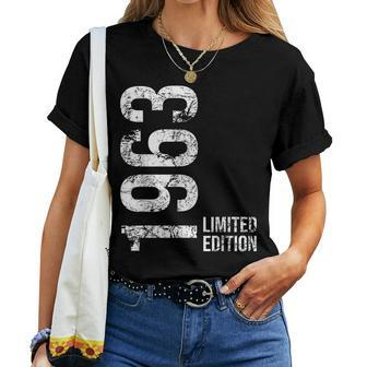 61St Birthday 61 Years Old Man Woman Vintage 1963 Women T-shirt - Monsterry