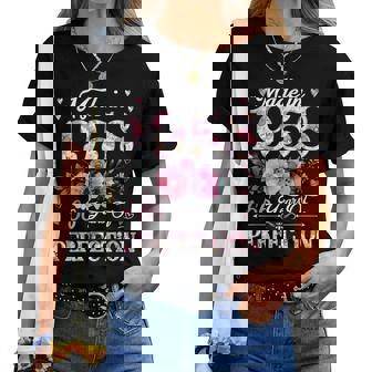 66 Year Old Made In 1958 Floral 66Th Birthday For Women Women T-shirt - Thegiftio UK