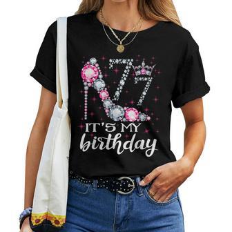 77 It's My Birthday 1944 77Th Birthday For Womens Women T-shirt - Monsterry DE