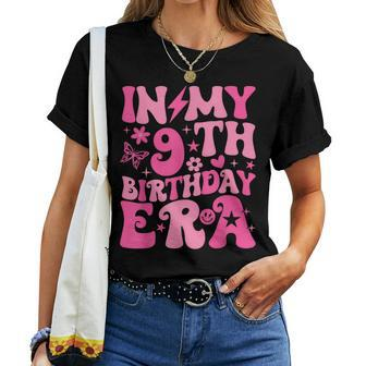 In My 9Th Birthday Era Girl 9 Years Birthday Boy Girl Women T-shirt - Thegiftio UK