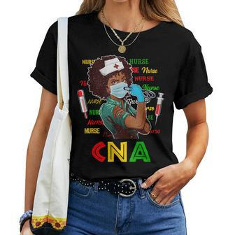 African American Nurse Black History Month Pride Black Women Women T-shirt - Monsterry CA