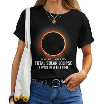 America Totality 2024 Total Solar Eclipse Boy Girl Women T-shirt - Seseable
