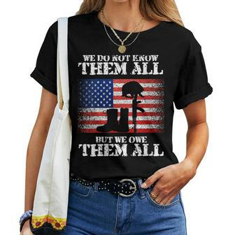American Flag Usa Veteran's Day Memorial Day 4Th Of July Women T-shirt - Monsterry UK