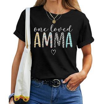 Amma One Loved Amma Mother's Day Women T-shirt - Monsterry