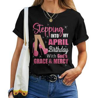 April Birthday For April Is My Birthday Month Women T-shirt - Seseable