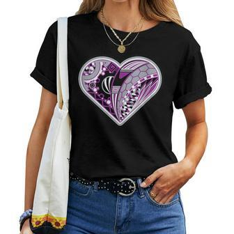 Asexual Pride Ace Heart Steampunk Lgbt Lgbtqia Humans Women T-shirt - Monsterry DE