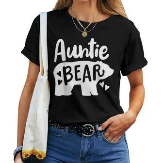 Auntie Aunt Auntie Bear Women T-shirt - Seseable
