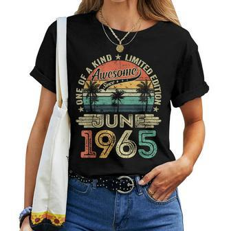 Awesome Since May 1965 Vintage 59Th Birthday Women Women T-shirt - Monsterry CA