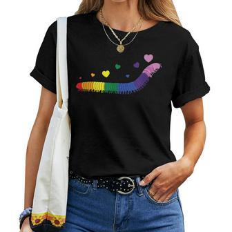 Awesome Rainbow Millipede For Lgbtq Gay Millipede Pet Owner Women T-shirt - Monsterry UK
