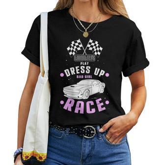 Bad Girls Race Race Car Girl Car Racing Apparel Women T-shirt - Monsterry AU