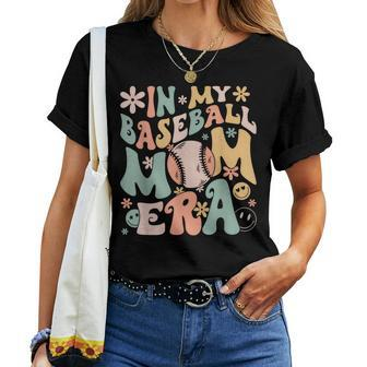 In My Baseball Mom Era Baseball Mama Women T-shirt - Seseable