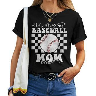 In My Baseball Mom Era Baseball Mother's Day 2024 Women T-shirt | Mazezy UK