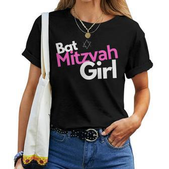 Bat Mitzvah Girl Jewish Girl Bat Mitzvah Women T-shirt - Monsterry