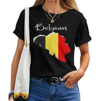 Belgium Flag Belgian Belgium For Men Women T-shirt - Monsterry