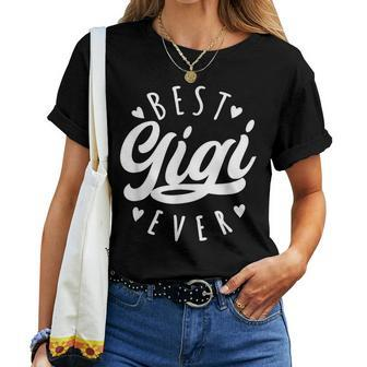 Best Gigi Ever Modern Calligraphy Font Mother's Day Gigi Women T-shirt - Monsterry AU