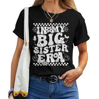 In My Big Sister Era Pregnancy Announcement Women T-shirt - Seseable