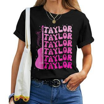 Birthday Taylor First Name Personalized Birthday Party Women T-shirt - Thegiftio UK