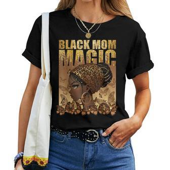 Black Mama Mom African American Women T-shirt - Seseable
