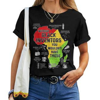 Black Inventors Black Excellence Black History Kid Women T-shirt - Seseable