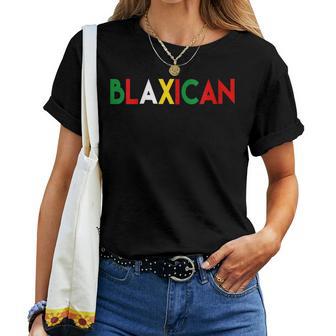 Blaxican Black Mexican Meme Women T-shirt - Monsterry