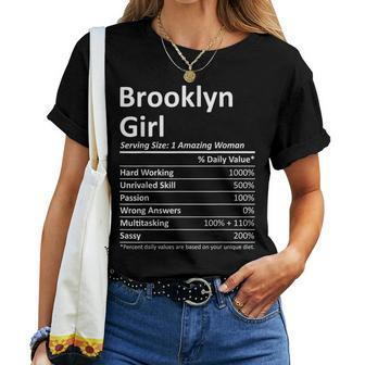 Brooklyn Girl Ny New York City Home Roots Usa Women T-shirt - Monsterry AU