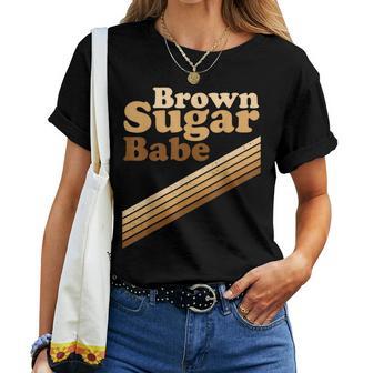 Brown Sugar Babe Proud Black Melanin African Pride Women T-shirt - Monsterry UK