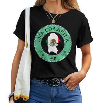 Camisa Coahuila Mexico Para Coahuilenses Mexican Pride Women T-shirt - Monsterry UK