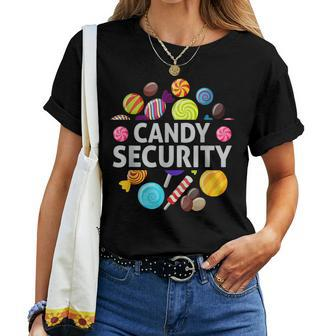 Candy Costumes Candy Sec-Urity Kid Women T-shirt - Seseable
