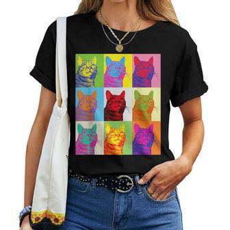 Cat Lover Cat Cat Dad Cat Art Cat Owner Women T-shirt - Monsterry AU