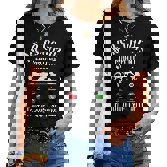 Chat Humour Drole Fille Mes Chats M'appellent T-shirt femme - Cadeauxyz