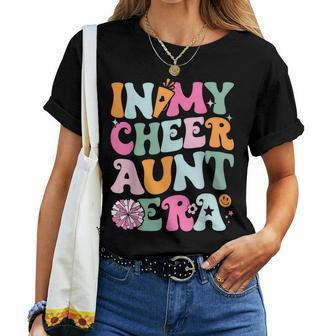 In My Cheer Aunt Era Cheerleading Girls Ns Women T-shirt - Seseable