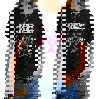 Cheer Team Cheerleading Cheering Girls Cheerleader Women T-shirt - Thegiftio