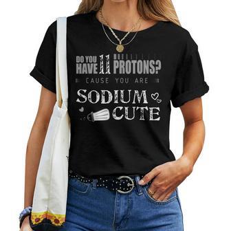 Chemistry Saying I Joke Chemist Lab Teacher Women T-shirt - Monsterry UK