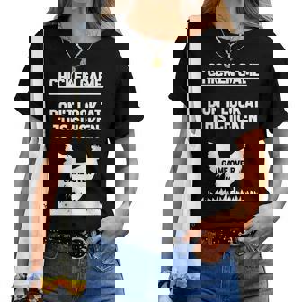 Chicken Game Don't Look At The Chicken Chicken Lovers Women T-shirt | Mazezy