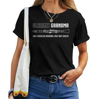 Clarinet Grandma Cute Marching Band Women T-shirt - Monsterry CA