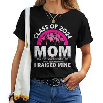 Class Of 2024 Mom Graduation Family Mama Graduate Women Women T-shirt - Seseable