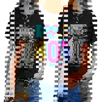 Costume Rétro Années 80 Pour Et Homme Avec Inscription I Love The 80S T-shirt femme - Cadeauxyz