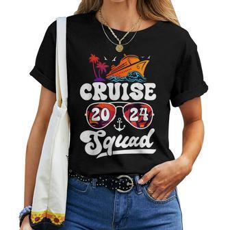 Cruise Outfits For 2024 Family Cruise Squad Matching Women T-shirt - Monsterry