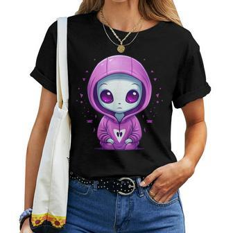 Cute Alien Girl I Alien Women T-shirt - Monsterry
