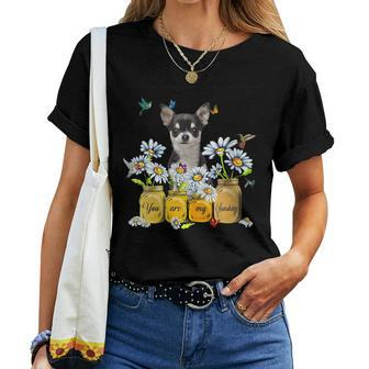 Cute Chihuahua-You Are My Sunshine- Women T-shirt - Monsterry AU