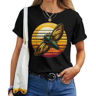Cute Great Cicada Comeback Vintage Cicada Tour Women Women T-shirt - Monsterry UK