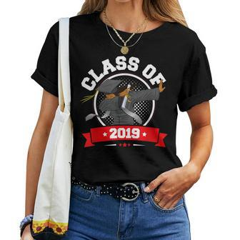 Dabbing Graduation Class Of 2019 Black Women T-shirt - Monsterry