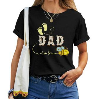 Dad To Bee Soon To Be Dad New Dad Women T-shirt - Monsterry