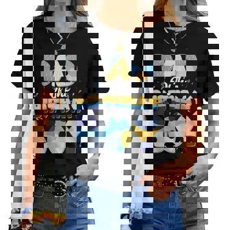 Dad And Mom Birthday Boy Dog Family Matching Women T-shirt | Mazezy