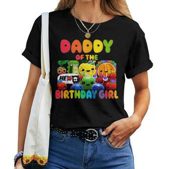 Daddy Of The Birthday Girl Fruit Birthday Family Matching Women T-shirt - Thegiftio UK