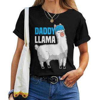 Daddy Llama Bester Papa Aller Zeiten Dada Father's Day T-shirt Frauen - Geschenkecke