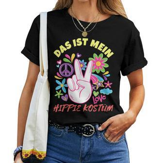 Das Ist Mein Hippie Costume Last Minute Women's T-shirt Frauen - Seseable